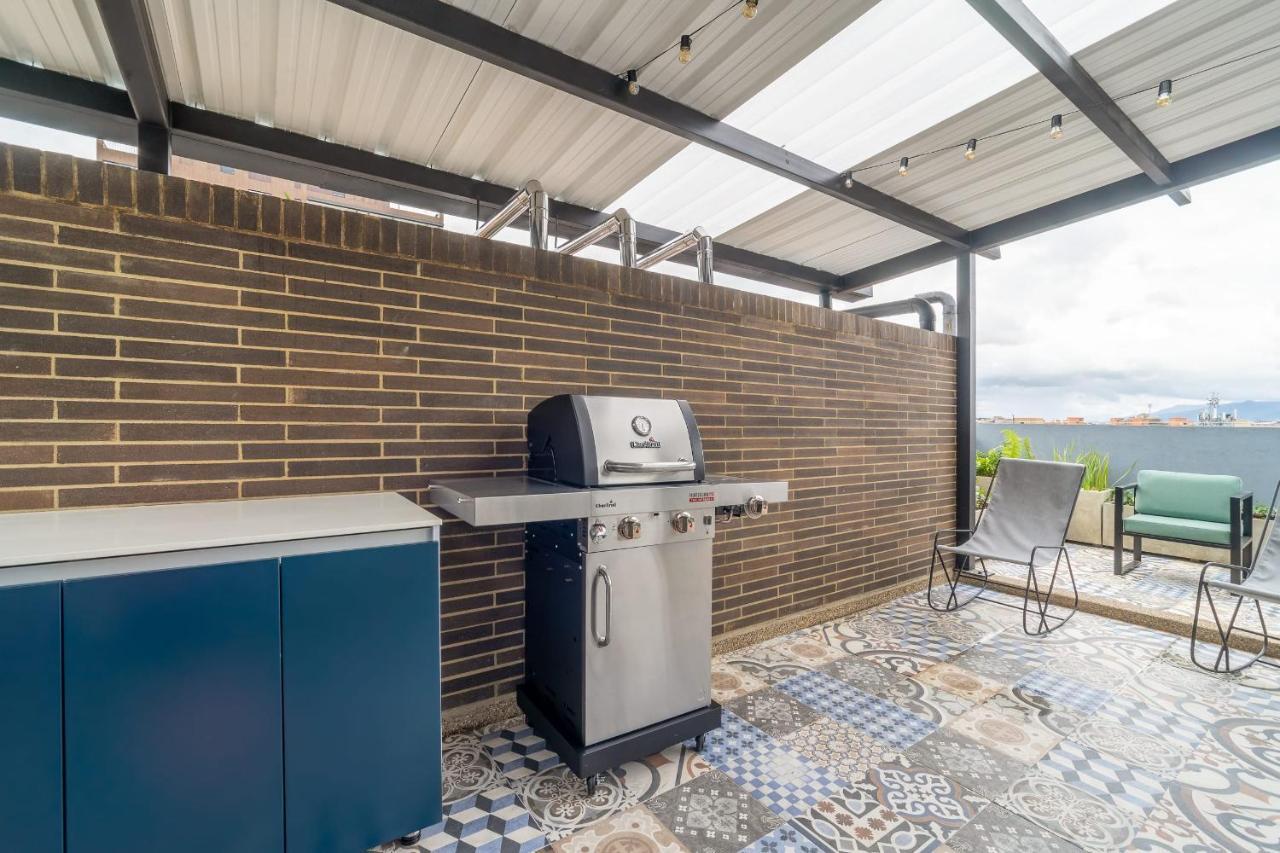 Cozy Loft In Parque Virrey Apartment Bogota Ngoại thất bức ảnh